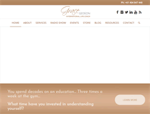 Tablet Screenshot of gracegedeon.com